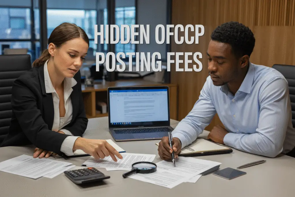Hidden Fees in OFCCP Posting Contracts: What Every HR Team Should Check This Month