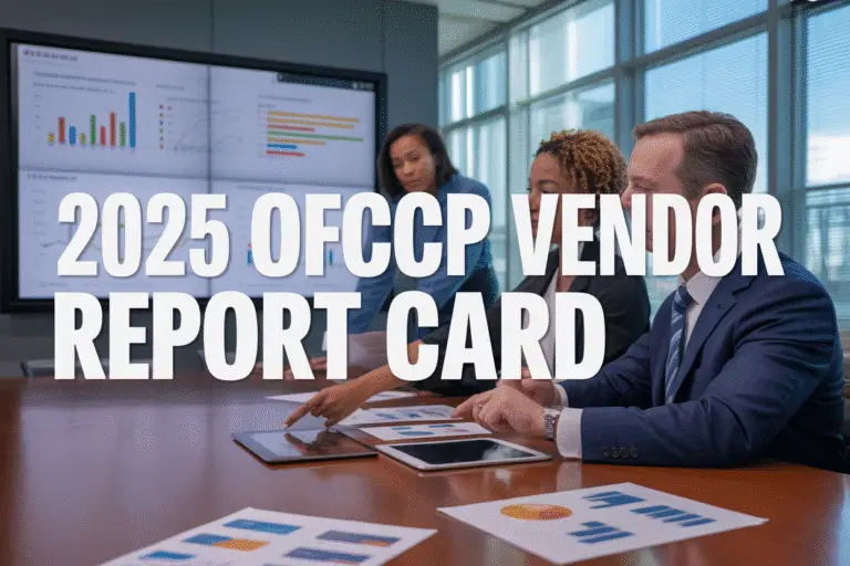 The 2025 OFCCP Vendor Report Card: Who’s Delivering Real Value?