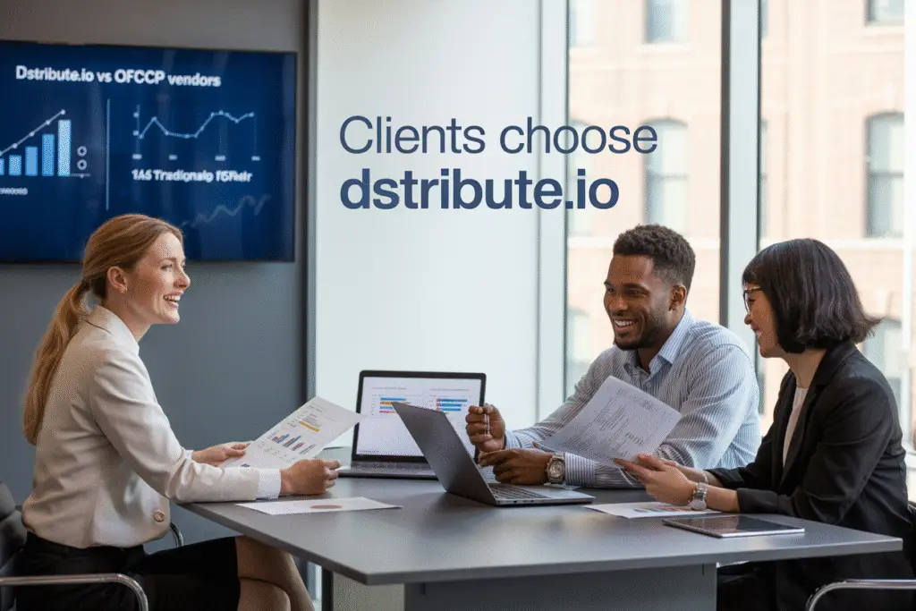 Clients Speak Out: Why dstribute.io Delivers Better Value Than OFCCP Vendors