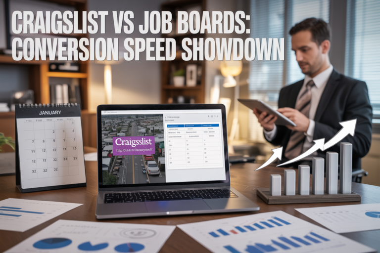 Craigslist vs Job Boards in January: Which Channel Converts Faster