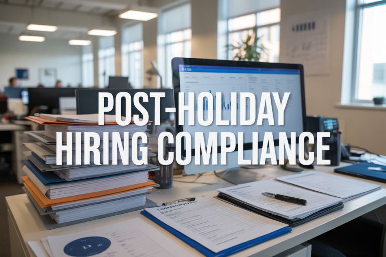 The Post-Holiday Hiring Spike and Its OFCCP Documentation Impact